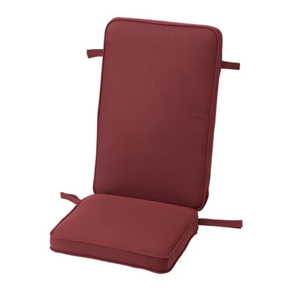 IKEA 504.835.19 JÄRPÖN Cover for seat/back pad outdoor brown-red 45 5/8x17 3/4